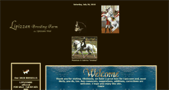 Desktop Screenshot of lipizzan.com