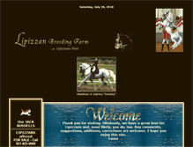 Tablet Screenshot of lipizzan.com